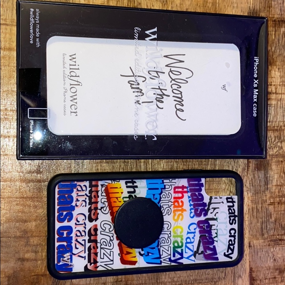 thats crazy wildflowers iphone case